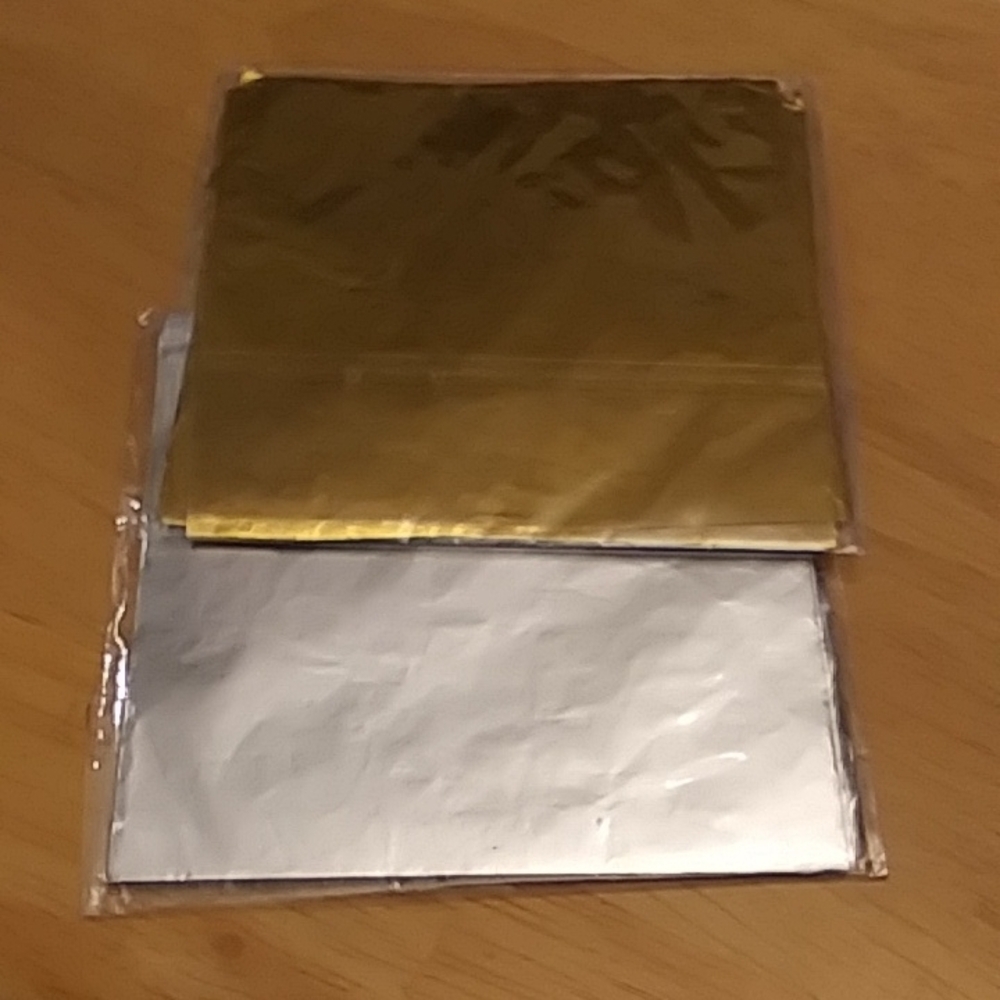 Gold and Silver Foil Sheets